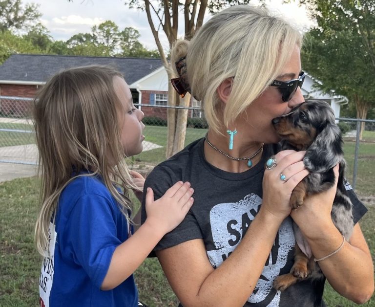Bella lives in Calera, AL